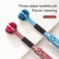 Three Side Toothbrush Pack of 2