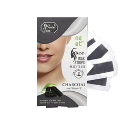 Sweet Face Charcoal Face Wax Strips- 20 Strips