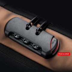 Men Anti Theft, USB Charging, Crossbody Short Travel Sling Bag Pack