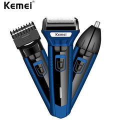 3 in 1 Kemei KM-6330 Professional Hair Trimmer Super Grooming Kit