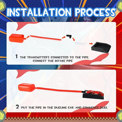 Toy Car Launchers and Air Powered Cars with Ramp and Finish Line