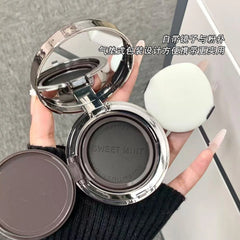 Sweet Mint Fluffy HairStyle Powder Compact With Puff - Each