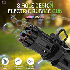 8-Hole Bubble Gun Machine
