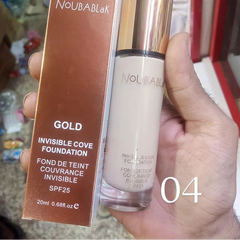 NoubaBlak Gold Invisible Cover Foundation SPF 25 – 20ml