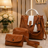 Stylish 3-Piece Handbag SeT for Women