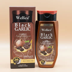Wellice Black Garlic Shampoo - 400ml