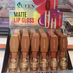 Kiss Flower Matte Nude Lipgloss