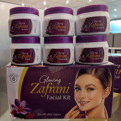 Glowing Zafarani Facial Kit - 6 Pack