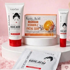 SADOER Kojic Acid Whitening Skincare Set