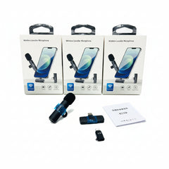 Portable Wireless Mic - Wireless Lavalier Microphone