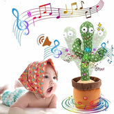 Rechargeable Talking & Dancing Cactus Toy (With Music)