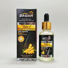 Daqan Ginger and Tocopherol Hair Serum - 30ml