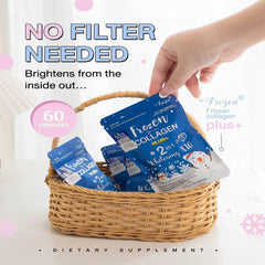Frozen Collagen 2 in 1 Whitening Caps - 60 Capsules