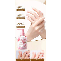 Sadoer Honey Peach Vitamin E Petroleum Jelly Hand Cream - 150g