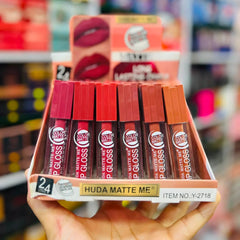 Huda Matte Me Color matte lip gloss