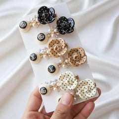 Girl hair clip 6 pcs card new gift item