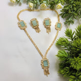 Chin Style Necklace Set – Necklace with Tops & Studs