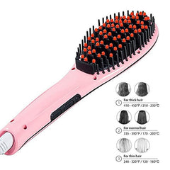 Fast Hair Straightener Brush
