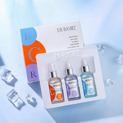 Dr. Rashel Vitamin C, Hyaluronic Acid & Retinol Facial Serum Set (Pack of 3)