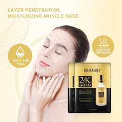 Dr. Rashel 24K Gold Radiance & Anti‑Aging Essence Mask – 25 g Per Sheet