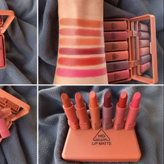 Heng Fang Matte Mini Lipstick - 6pcs