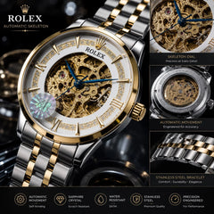 Rolex Automatic Skeleton watch
