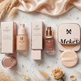 Mekey Xecret Foundation, Blush & Compact Set
