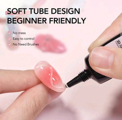 3D Sculpting Gel - Nail Art Modeling Gel, Suitable For DIY Nail Design - 15ml