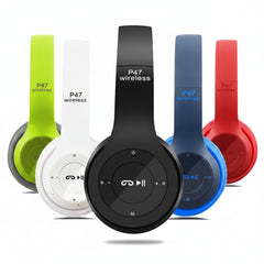P47 Wireless Bluetooth Foldable Wireless Headphones - Each