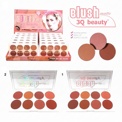 3Q Matte Blush Nude Shades – Soft Matte Nude Blush