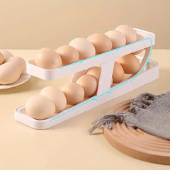 Two-tier Automatic Rolling Egg Dispenser