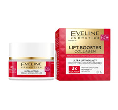 Eveline Lift Booster Collagen Ultra-Lifting Cream – Wrinkle Filler 60+ - 50ml