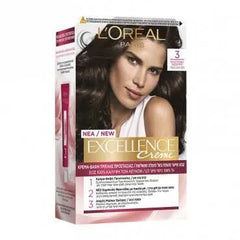 LOreal Excellence Creme 3 Natural Darkest Brown