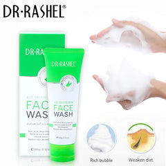 Dr.Rashel Aloe Vera Anti acne Deep Cleaning Pore Refine Face Wash - 100g