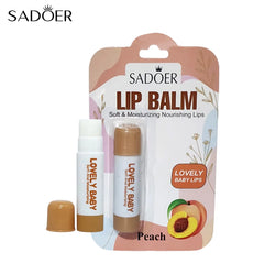 SADOER Lovely Lip Balm – Soft & Moisturizing Nourishing Lips