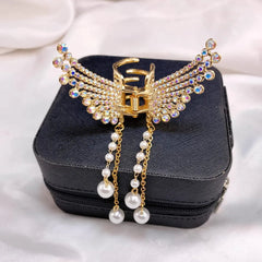 Butterfly hair clip catcher