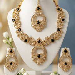 Stone Shisha Kundan set