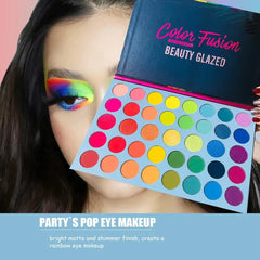 Beauty Glazed Color Fusion Eyeshadow Palette (40 Colors)