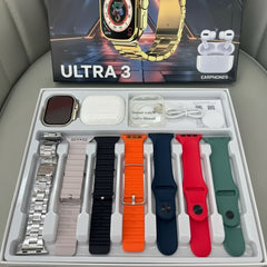 Maixinn Max 1150 Smart Watch 10 in 1 + Free Earbuds