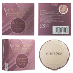 Miss Rose Oil Control Flawless Setting Compact Powder