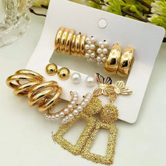 New Combo Set 9 Pair Earrings Card