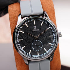 PREMIER Men's Watch – Silicone Rubber Strap with Magnetic Lock
