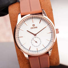 PREMIER Men's Watch – Silicone Rubber Strap with Magnetic Lock