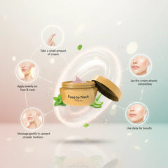 Charisma Cosmetics Face to Neck Glow White - 20g