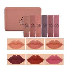 KS One 6 Pcs Mini Lipstick Set