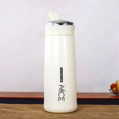 PRO FIT Glass Water Bottle With Silicon Sleeve - 400ml