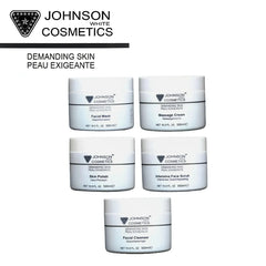 Johnson White Cosmetics Facial Kit Pack of 5 - 500ml Each