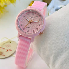 FT Women's Round Cushion-Shaped Quartz Fashion Watch