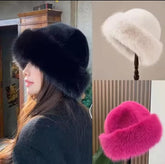 Fluffy Bucket Hat (Random Colour)