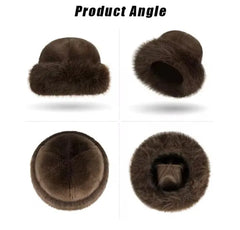 Fluffy Bucket Hat (Random Colour)